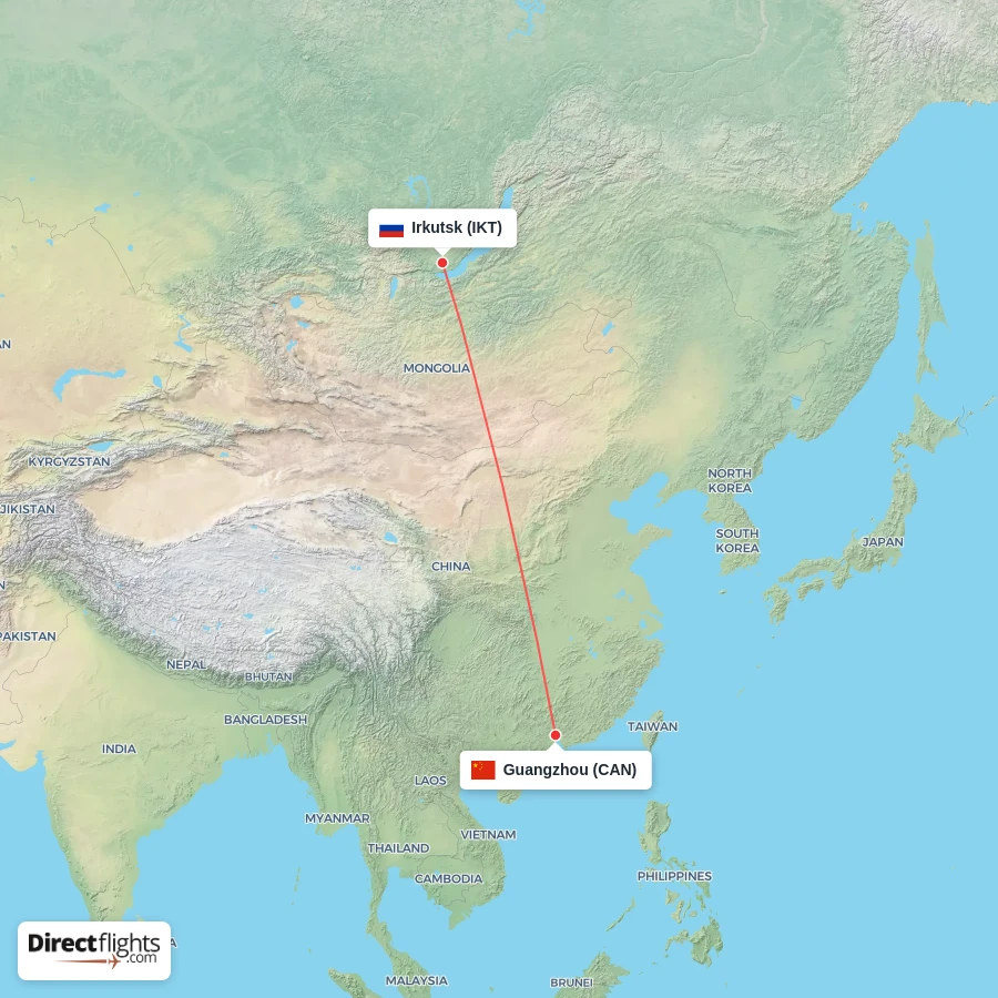 CAN - IKT route map