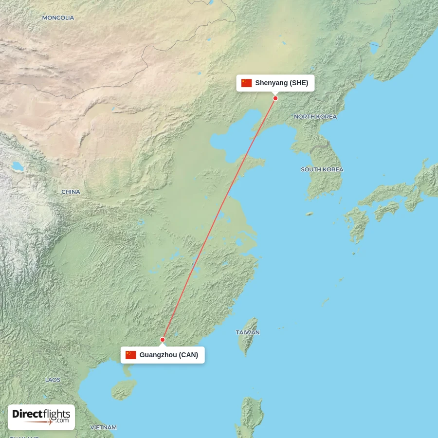 CAN - SHE route map