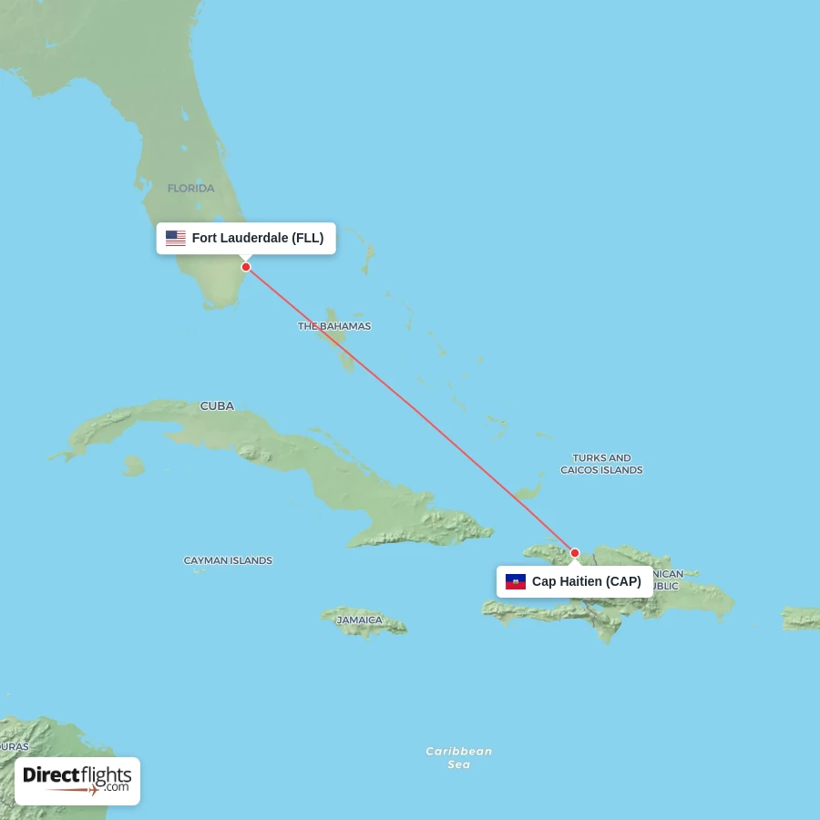 CAP - FLL route map