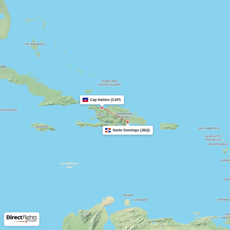 CAP - JBQ route map