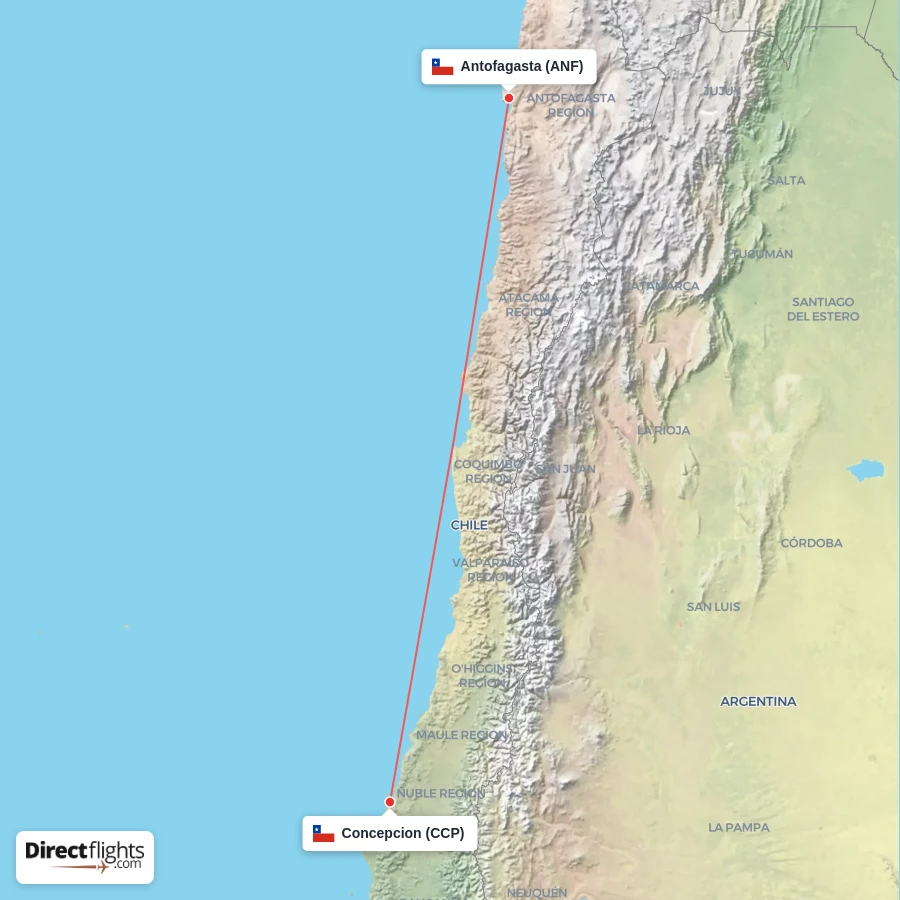 CCP - ANF route map