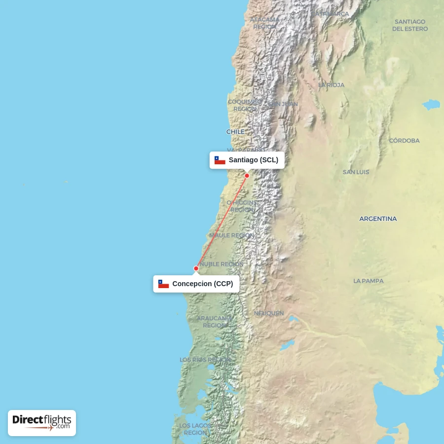 CCP - SCL route map