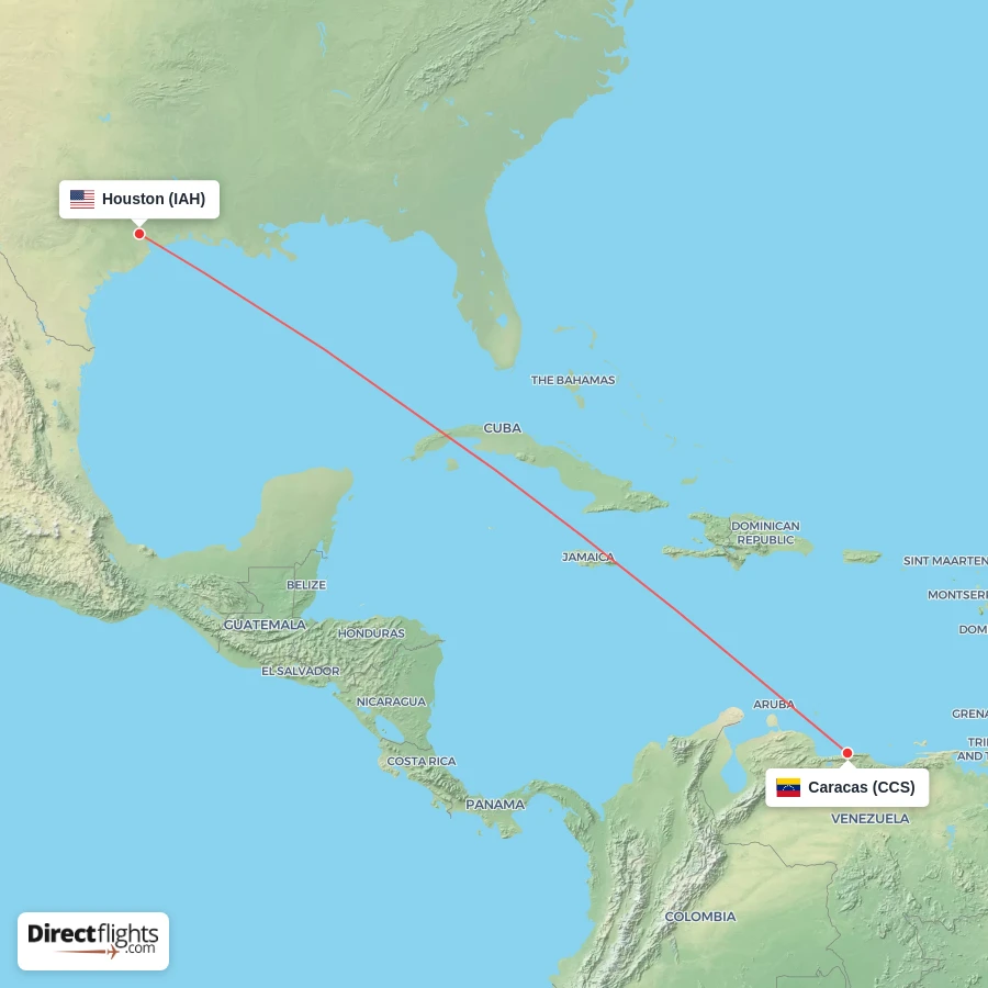 CCS - IAH route map