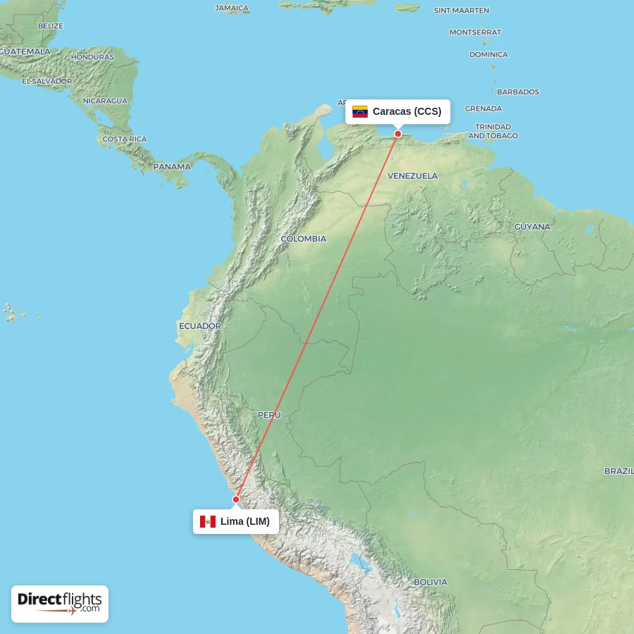 CCS - LIM route map