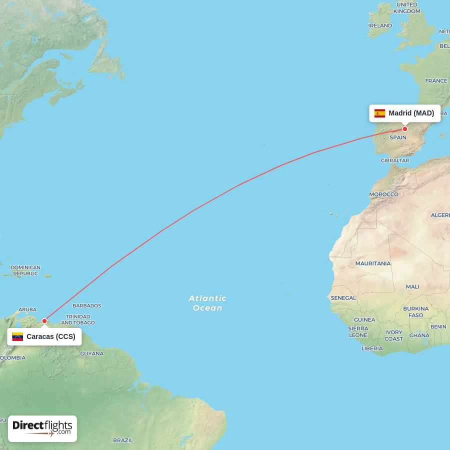 CCS - MAD route map