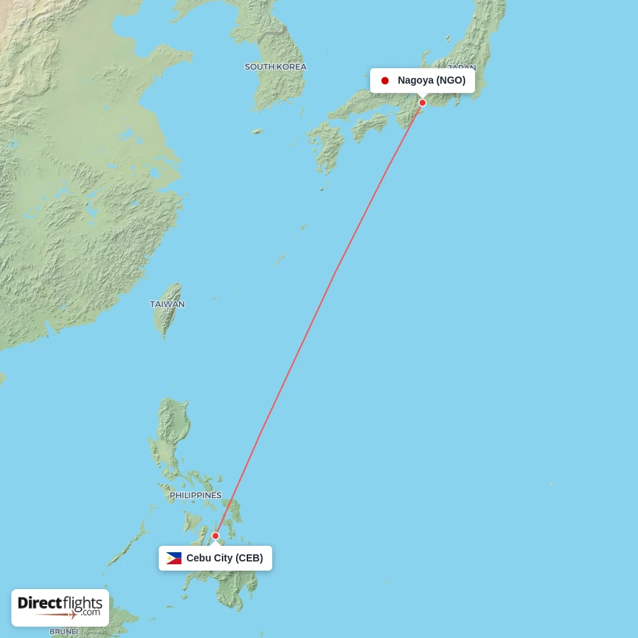 CEB - NGO route map