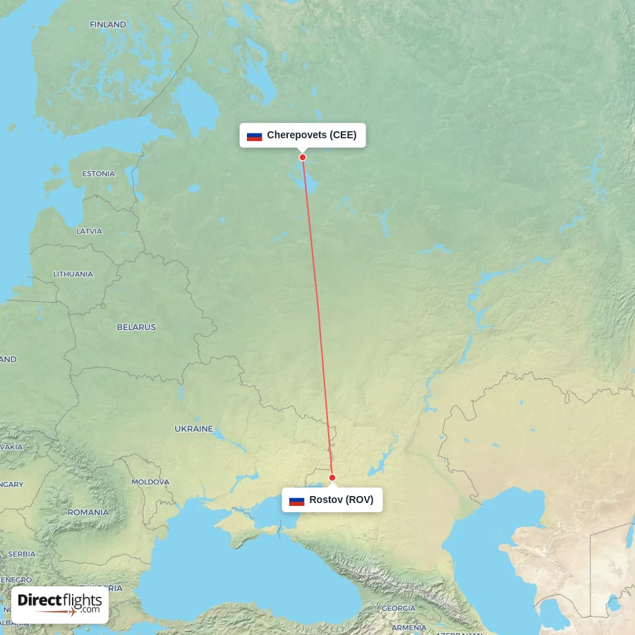 CEE - ROV route map
