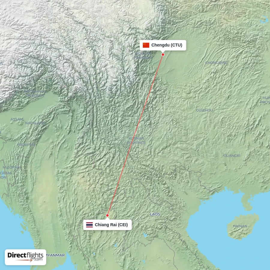 CEI - CTU route map