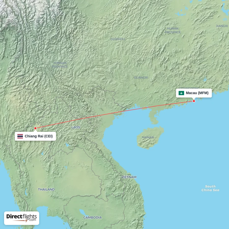 CEI - MFM route map