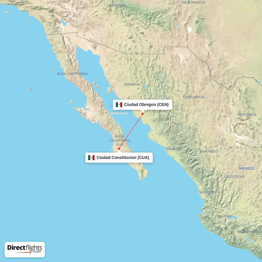 CEN - CUA route map