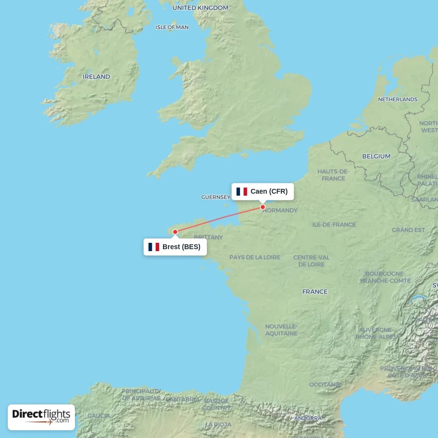 CFR - BES route map