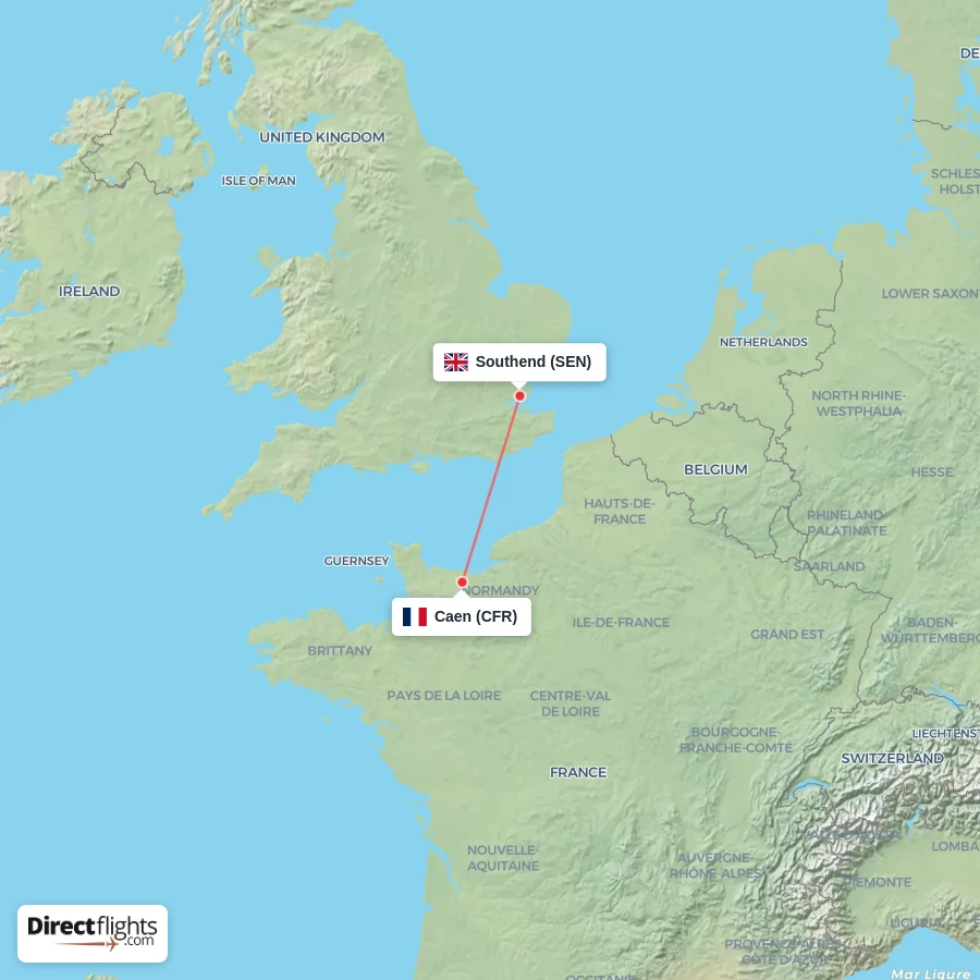 CFR - SEN route map