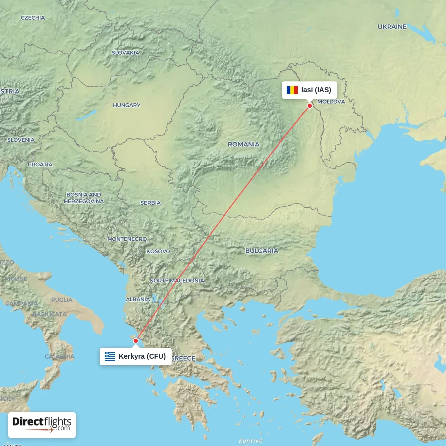 CFU - IAS route map