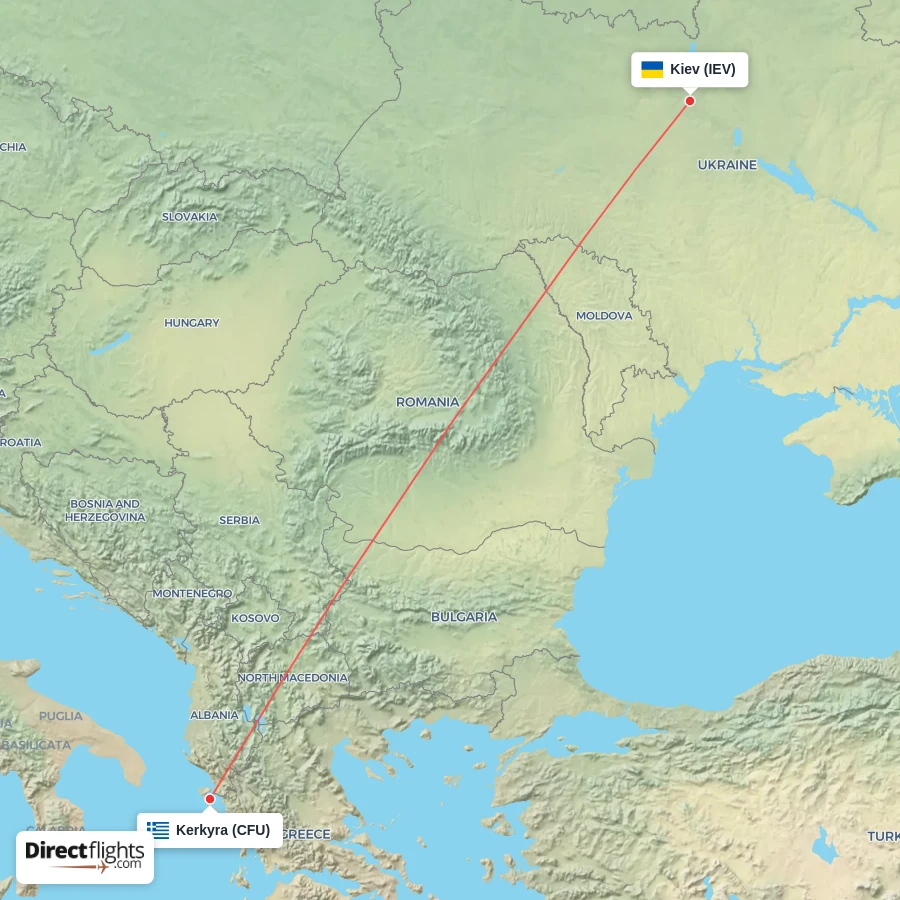 CFU - IEV route map