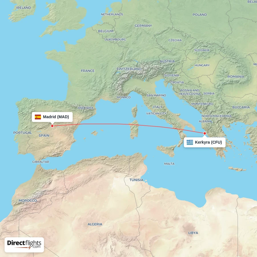 CFU - MAD route map