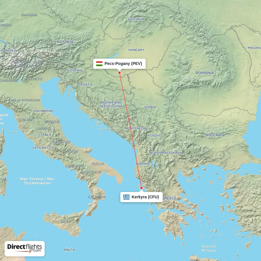 CFU - PEV route map