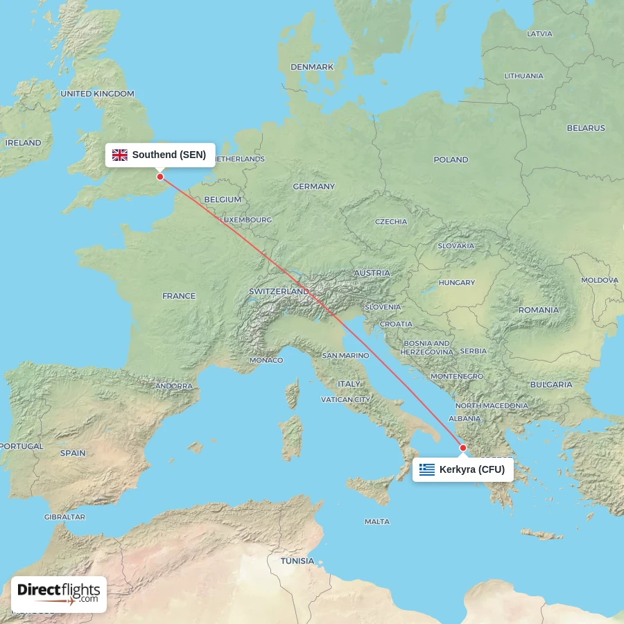 CFU - SEN route map