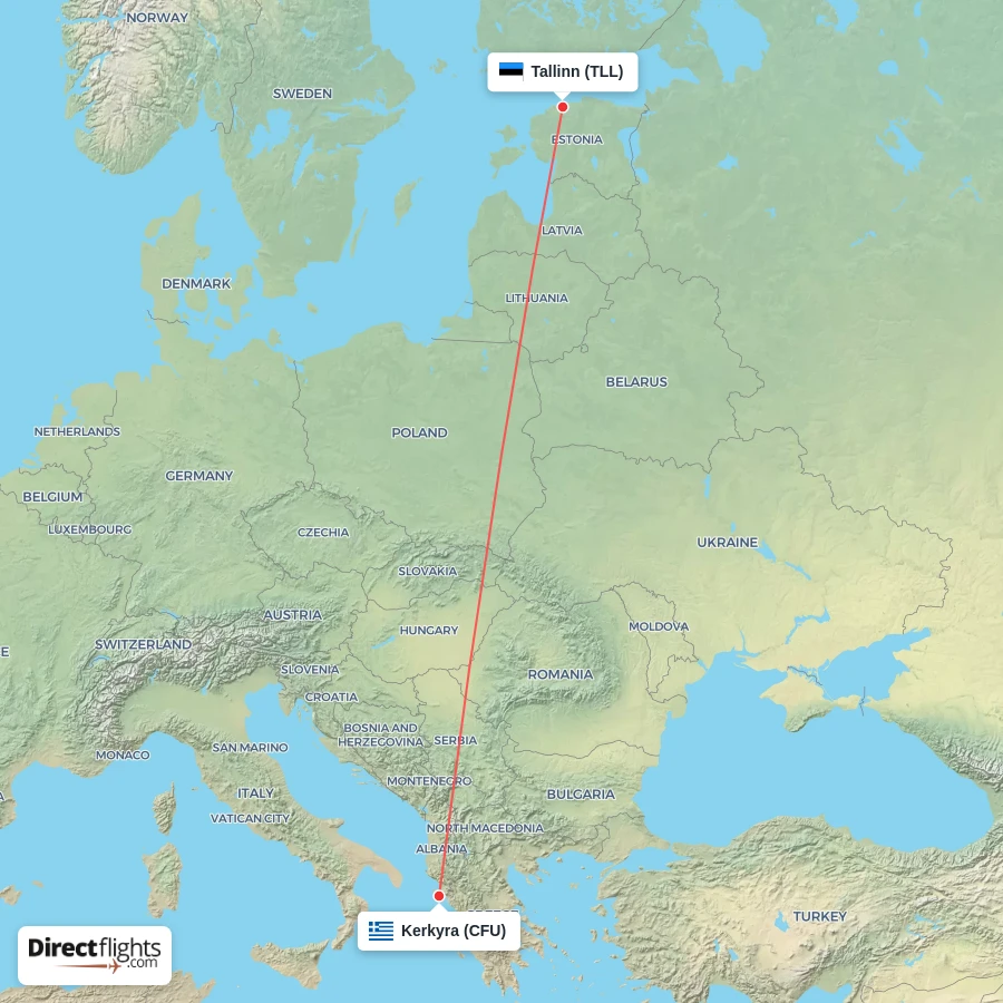CFU - TLL route map