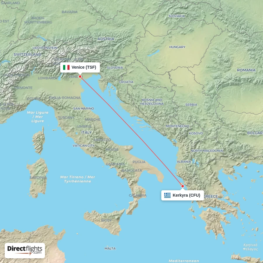 CFU - TSF route map