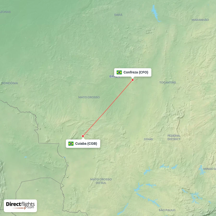CGB - CFO route map