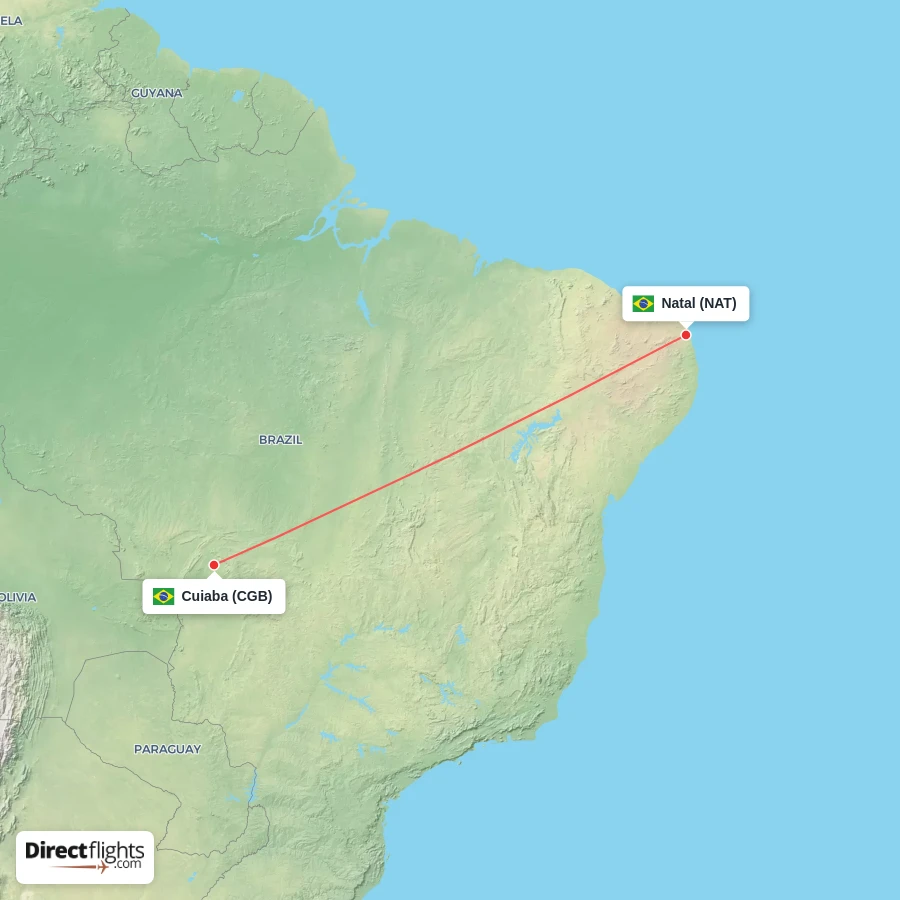 CGB - NAT route map