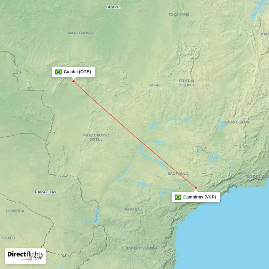 CGB - VCP route map