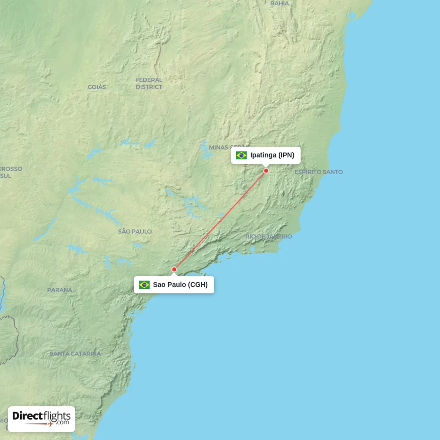 CGH - IPN route map