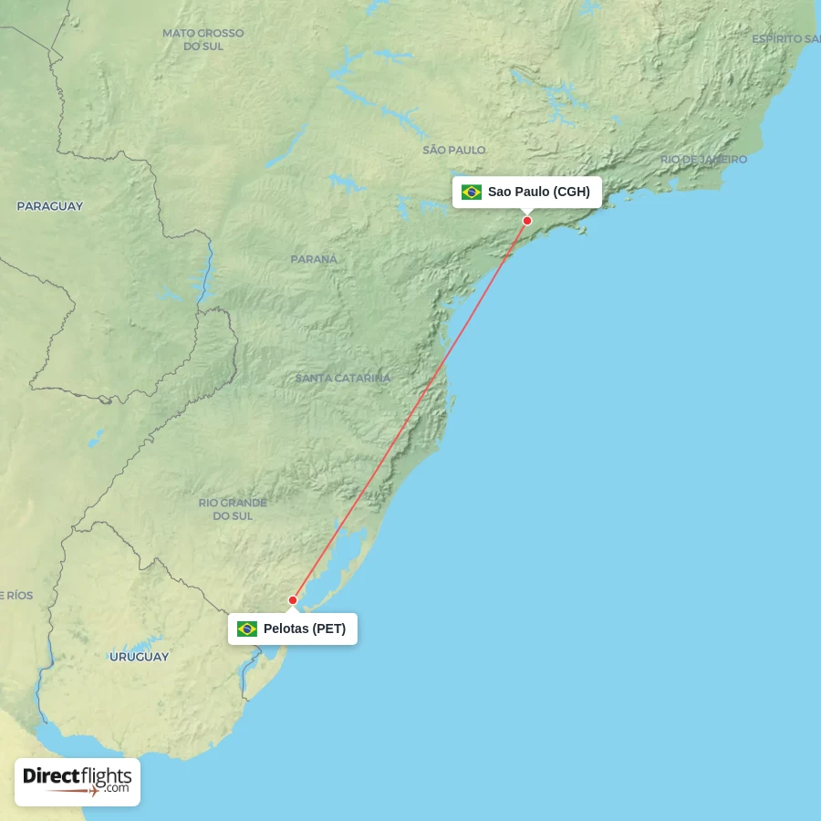 CGH - PET route map
