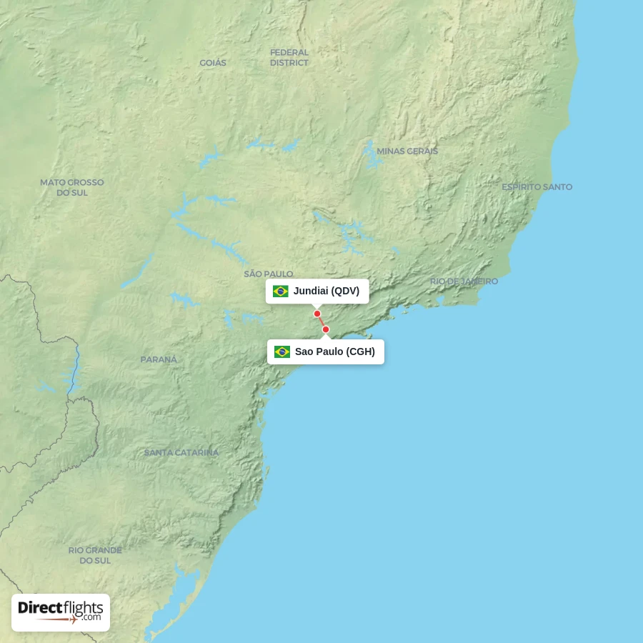 CGH - QDV route map