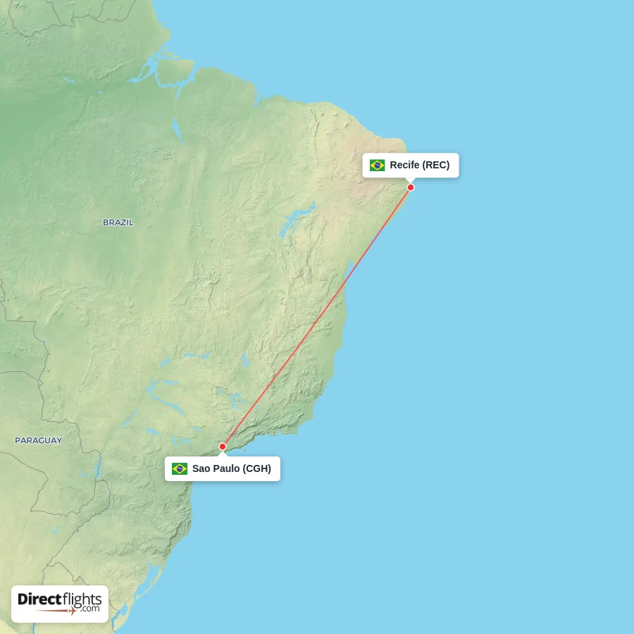 CGH - REC route map