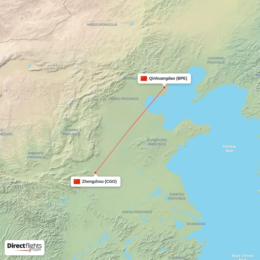 CGO - BPE route map