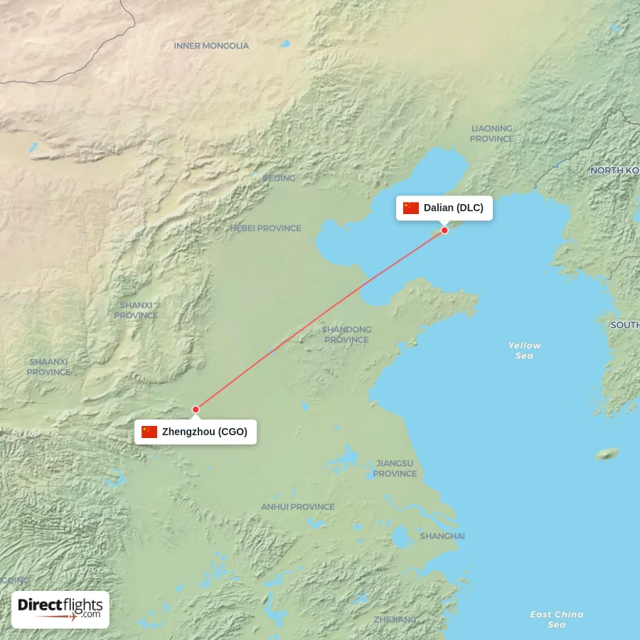 CGO - DLC route map