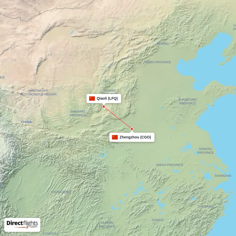 CGO - LFQ route map