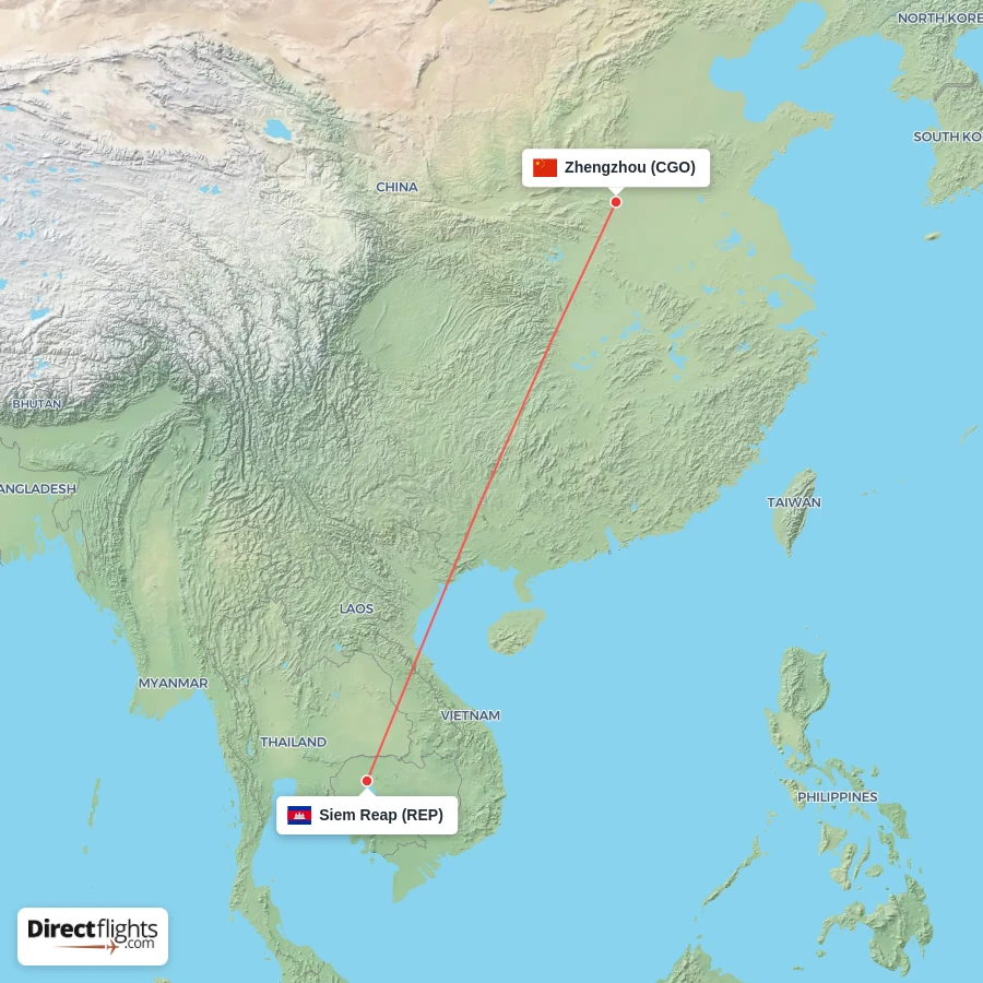 CGO - REP route map