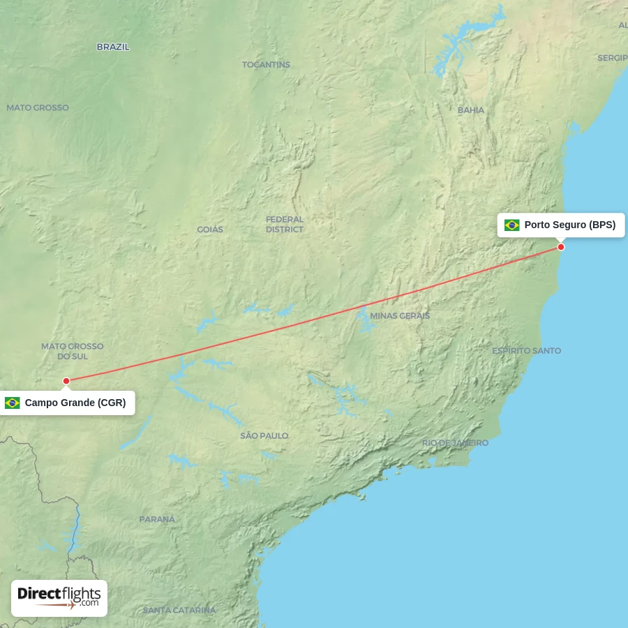CGR - BPS route map
