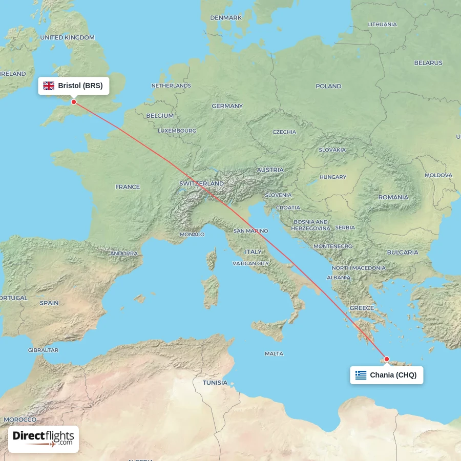 CHQ - BRS route map