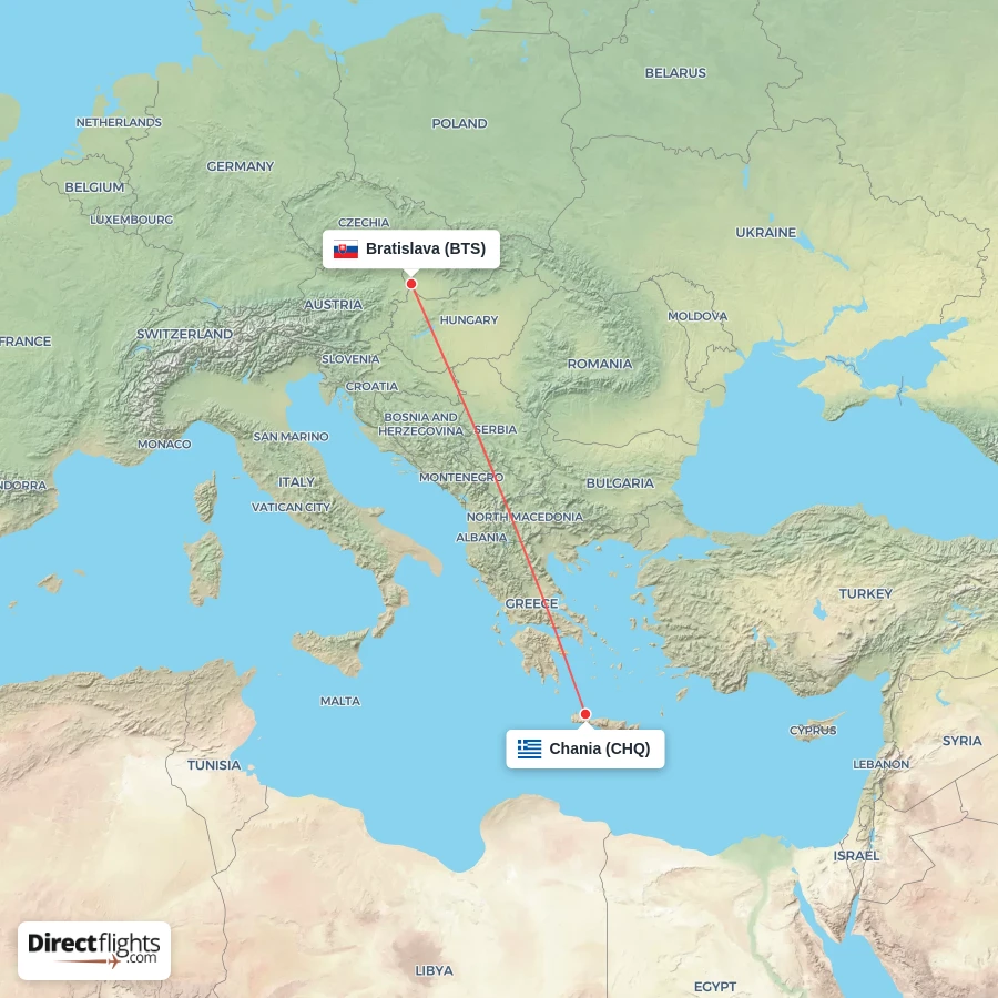 CHQ - BTS route map