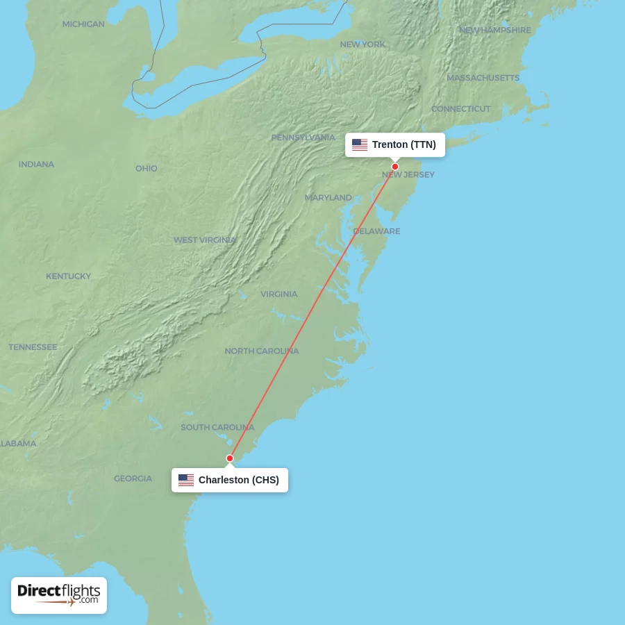 CHS - TTN route map