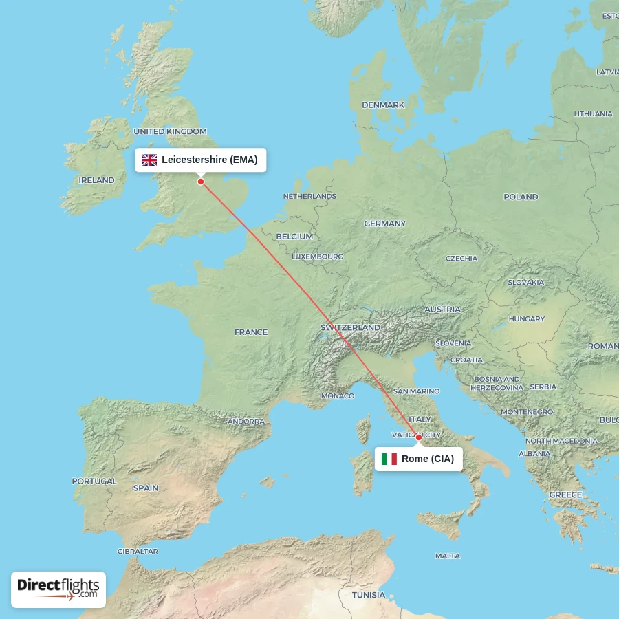 CIA - EMA route map