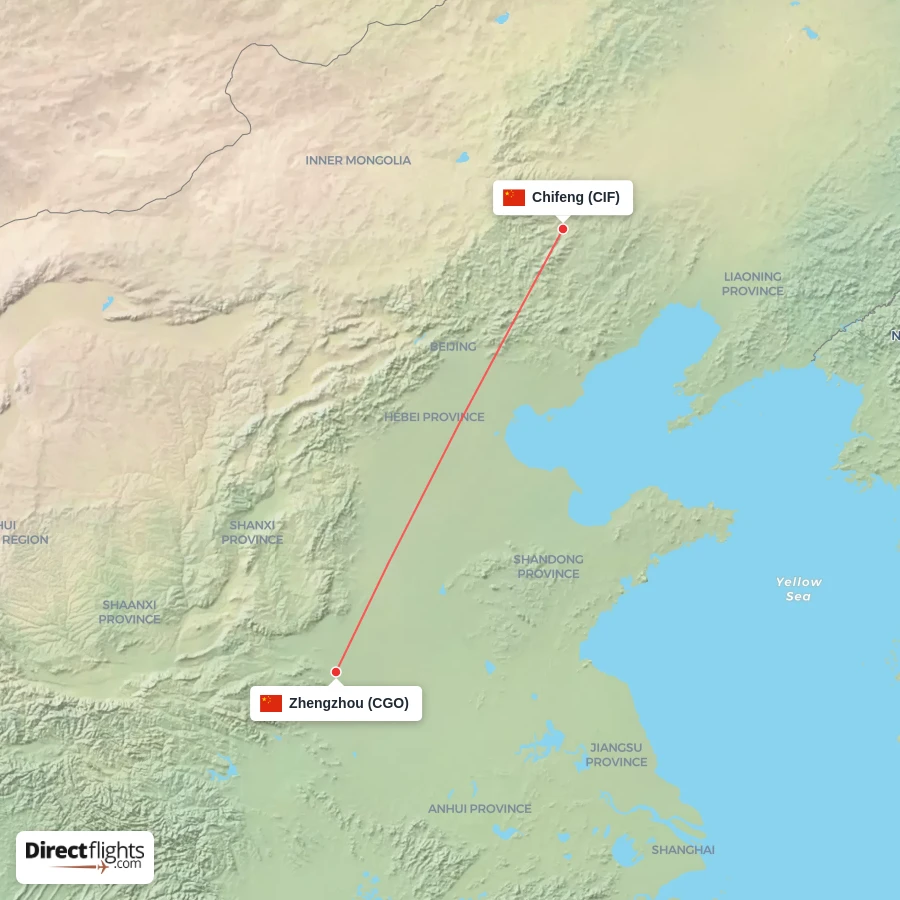 CIF - CGO route map