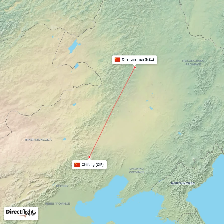CIF - NZL route map