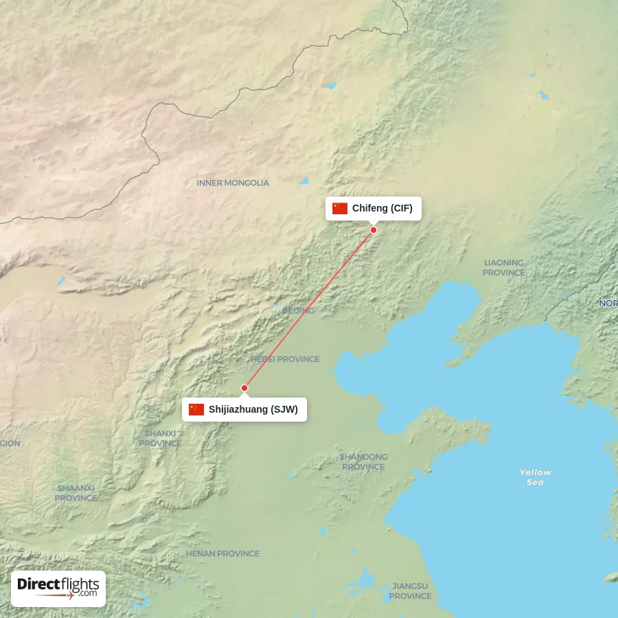 CIF - SJW route map