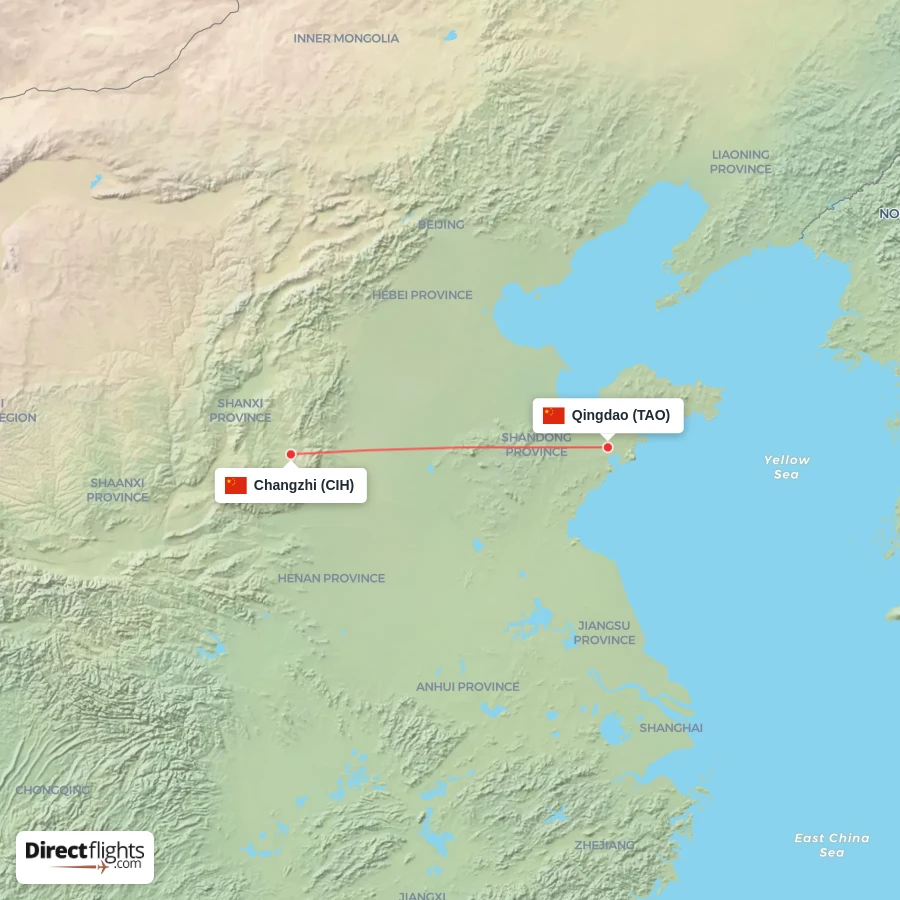 CIH - TAO route map