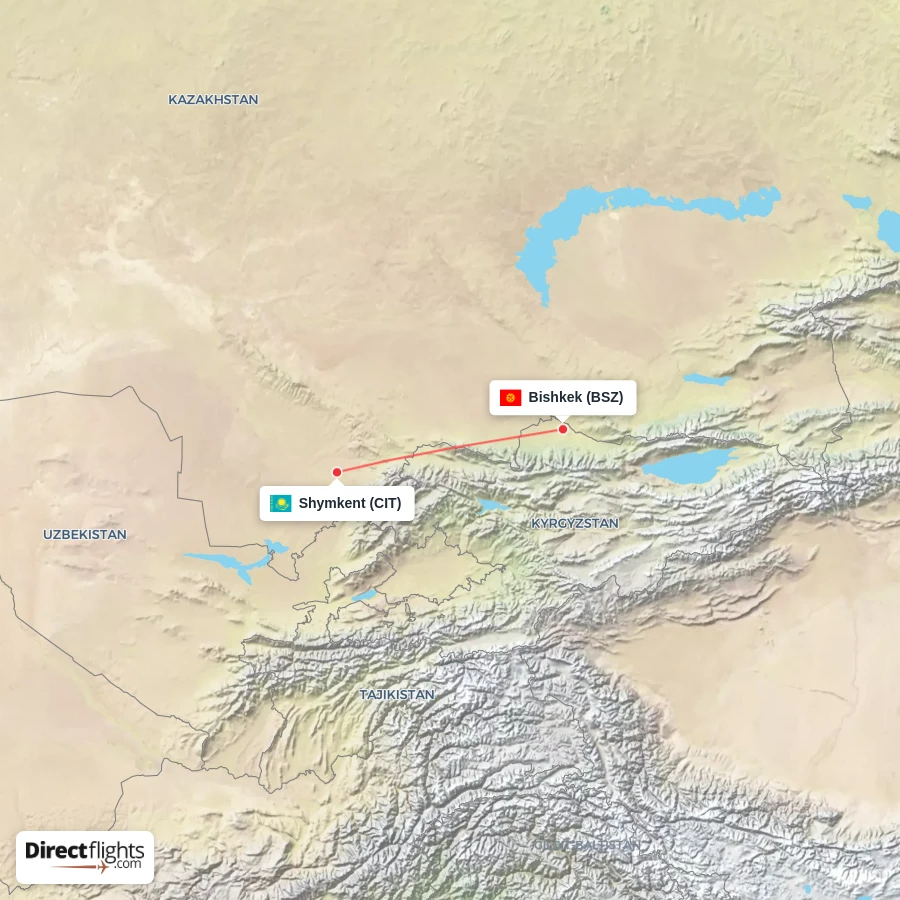 CIT - BSZ route map