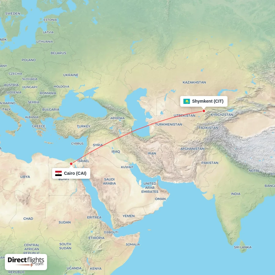 CIT - CAI route map