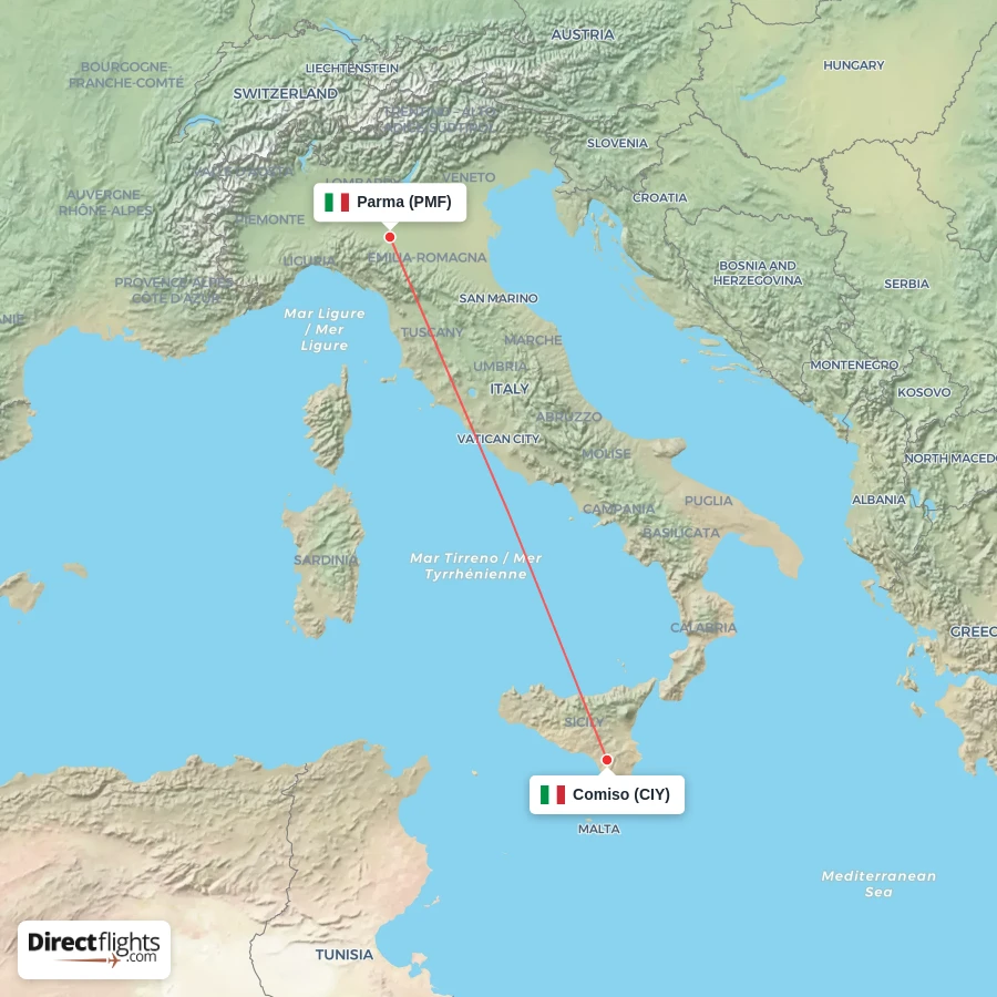 CIY - PMF route map