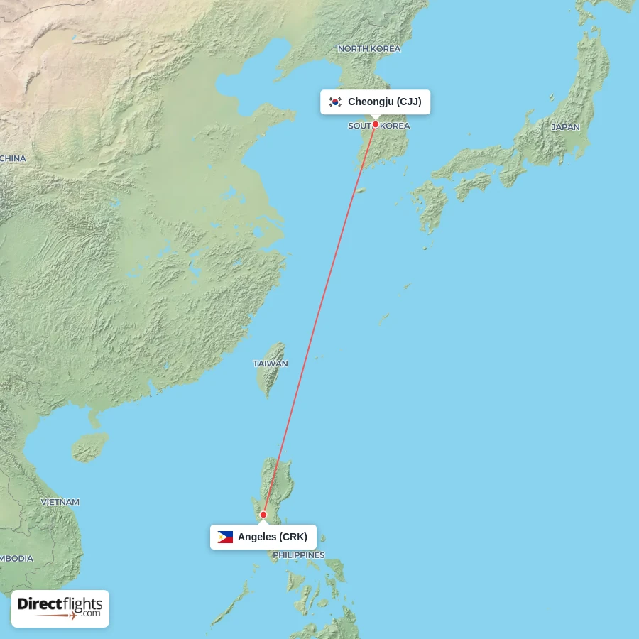 CJJ - CRK route map