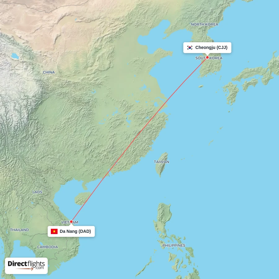 CJJ - DAD route map