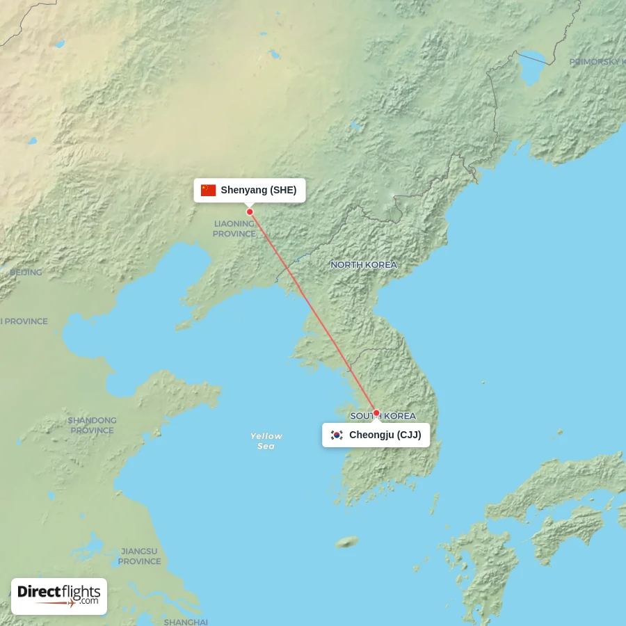 CJJ - SHE route map