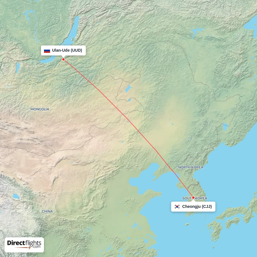 CJJ - UUD route map